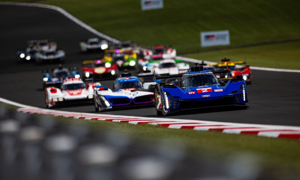 La partenza LMGT3 nel 2024 al Fuji (© DPPI/FIA WEC)