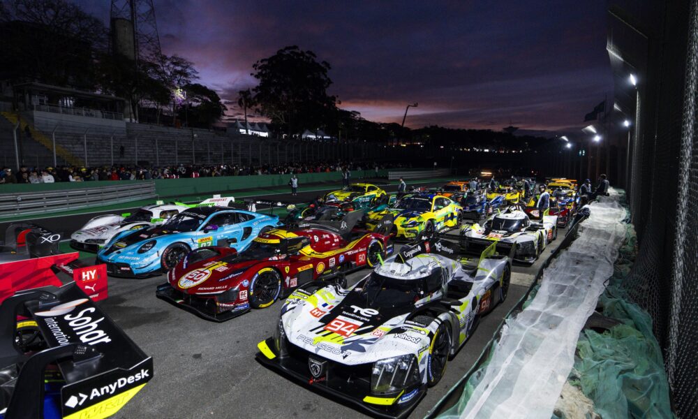 Hypercar e LMGT3 in parco chiuso a Interlagos (© DPPI / FIA WEC)