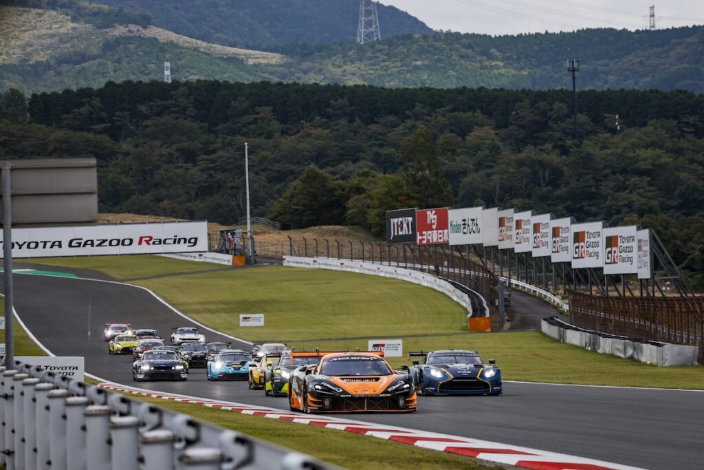 Il gruppo delle LMGT3 al Fuji