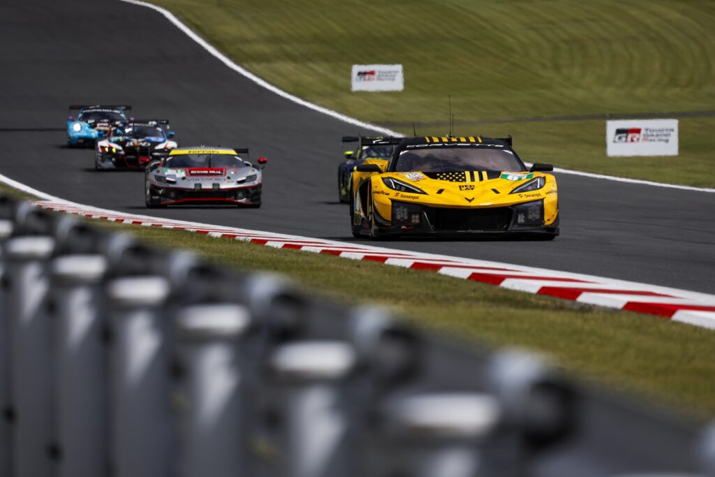 La #81 Corvette vincitrice della 6 Ore del Fuji 2025 LMGT3