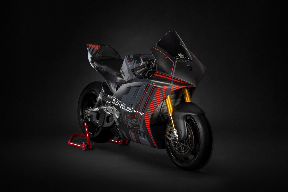Ducati V21L, il prototipo elettrico di Borgo Panigale