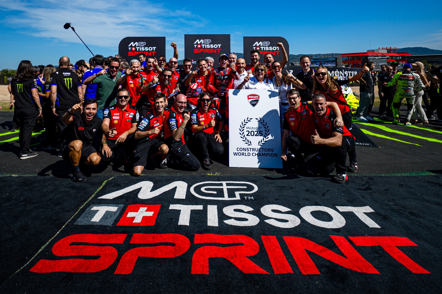 Ducati ha celebrato il settimo titolo costruttori a Barcellona