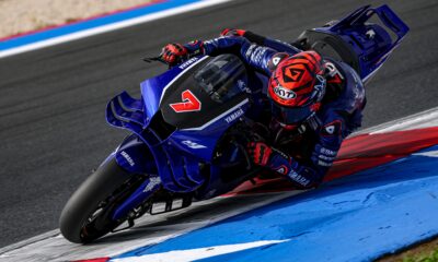 Augusto Fernandez, con il V4 Yamaha
