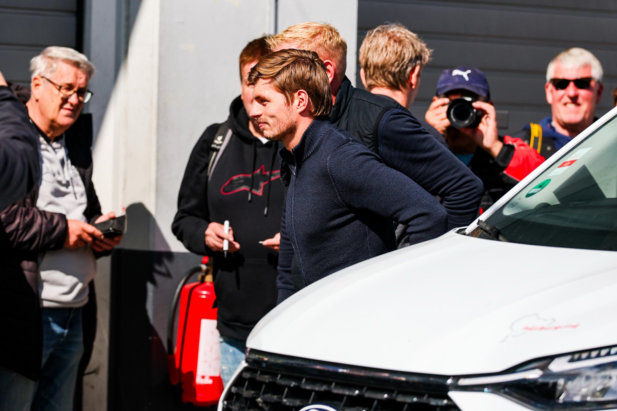 Max Verstappen al Nurburgring (© Nurburgring)