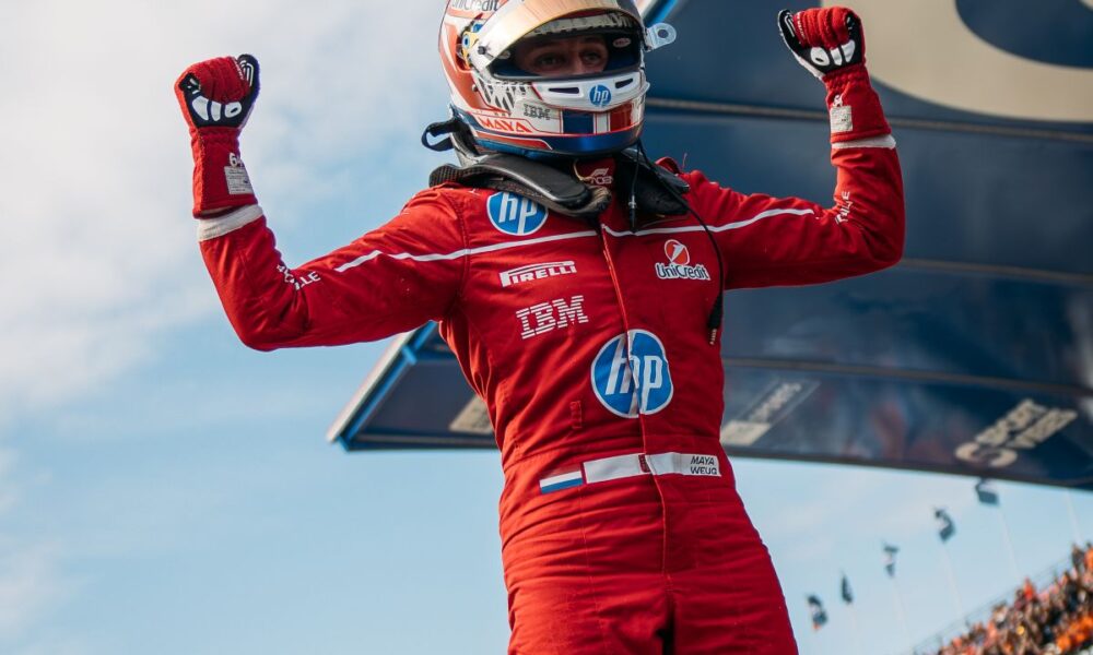 Maya Weug, vincitrice di Gara 2 a Zandvoort