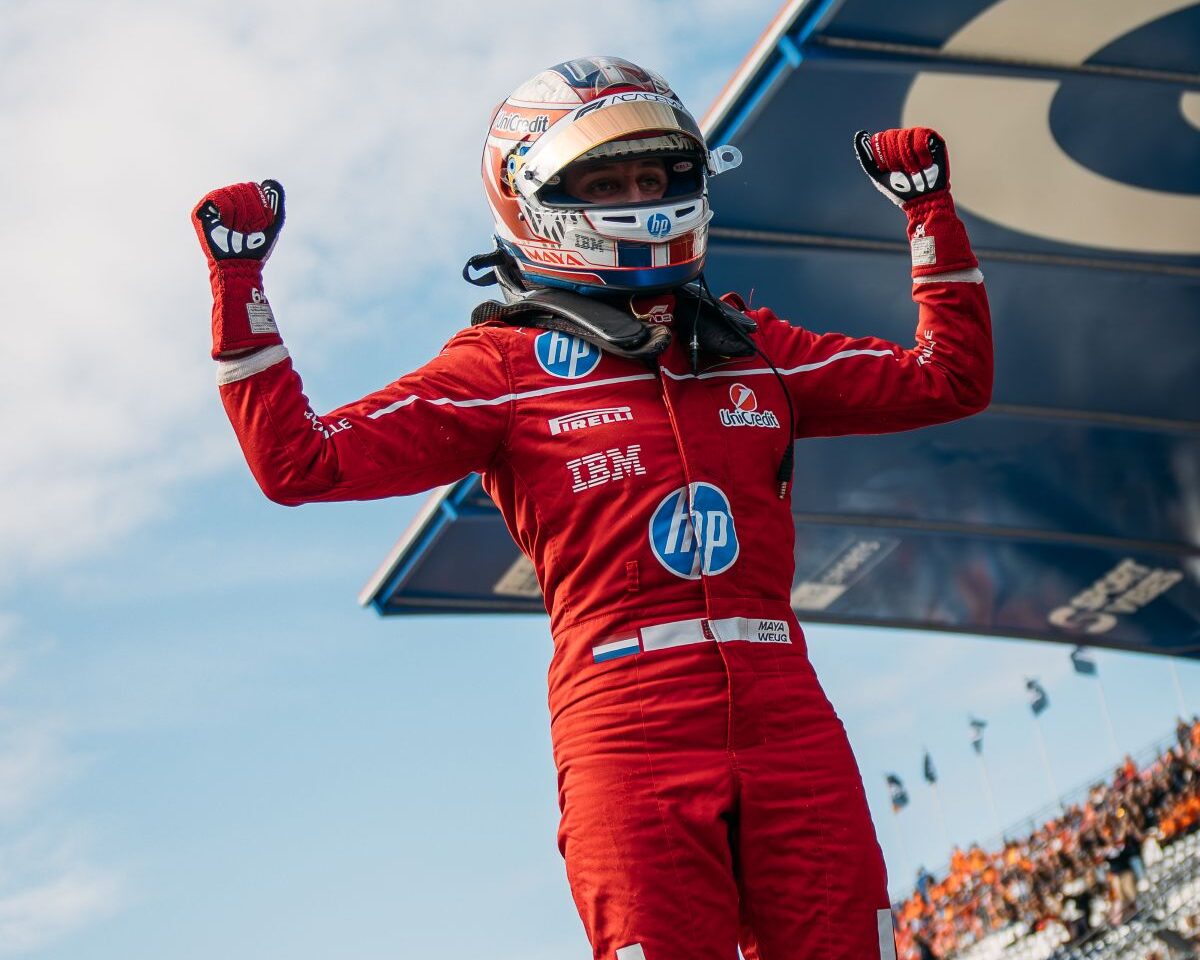 Maya Weug, vincitrice di Gara 2 a Zandvoort