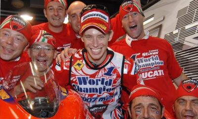 Il mondiale vinto da Stoner a Motegi nel 2007