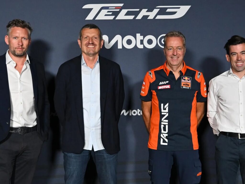 Da sx Richard Coleman, Guenther Steiner, Hervè Poncharal e Carlos Ezpeleta (© MotoGP)