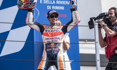 La festa di Daniel Pedrosa a Misano nel 2016