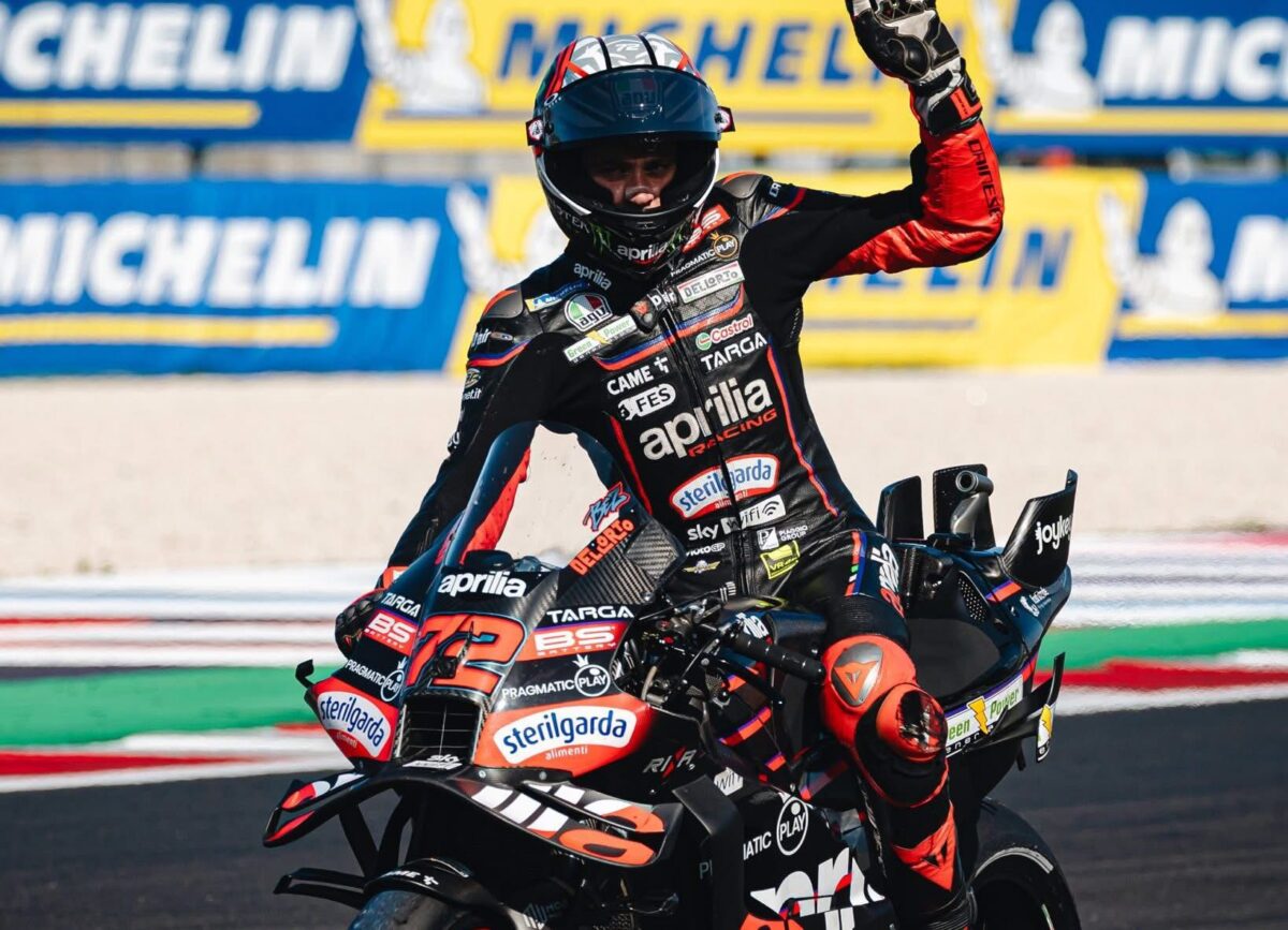 Marco Bezzecchi, vincitore della Sprint a Misano