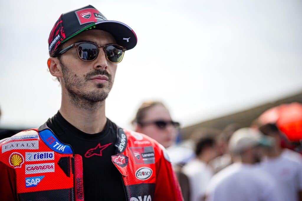 Francesco Bagnaia a Misano (© Ducati)