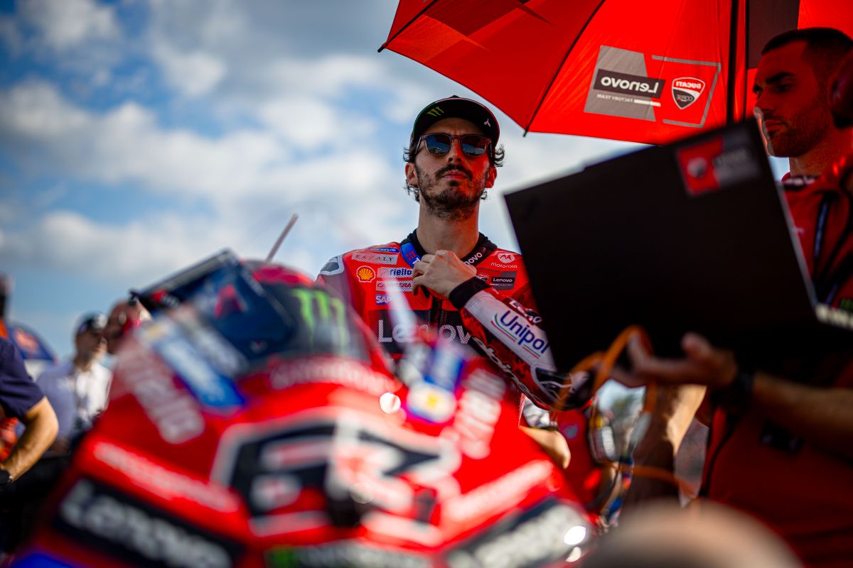Francesco Bagnaia vincitore del GP del Giappone 2025 