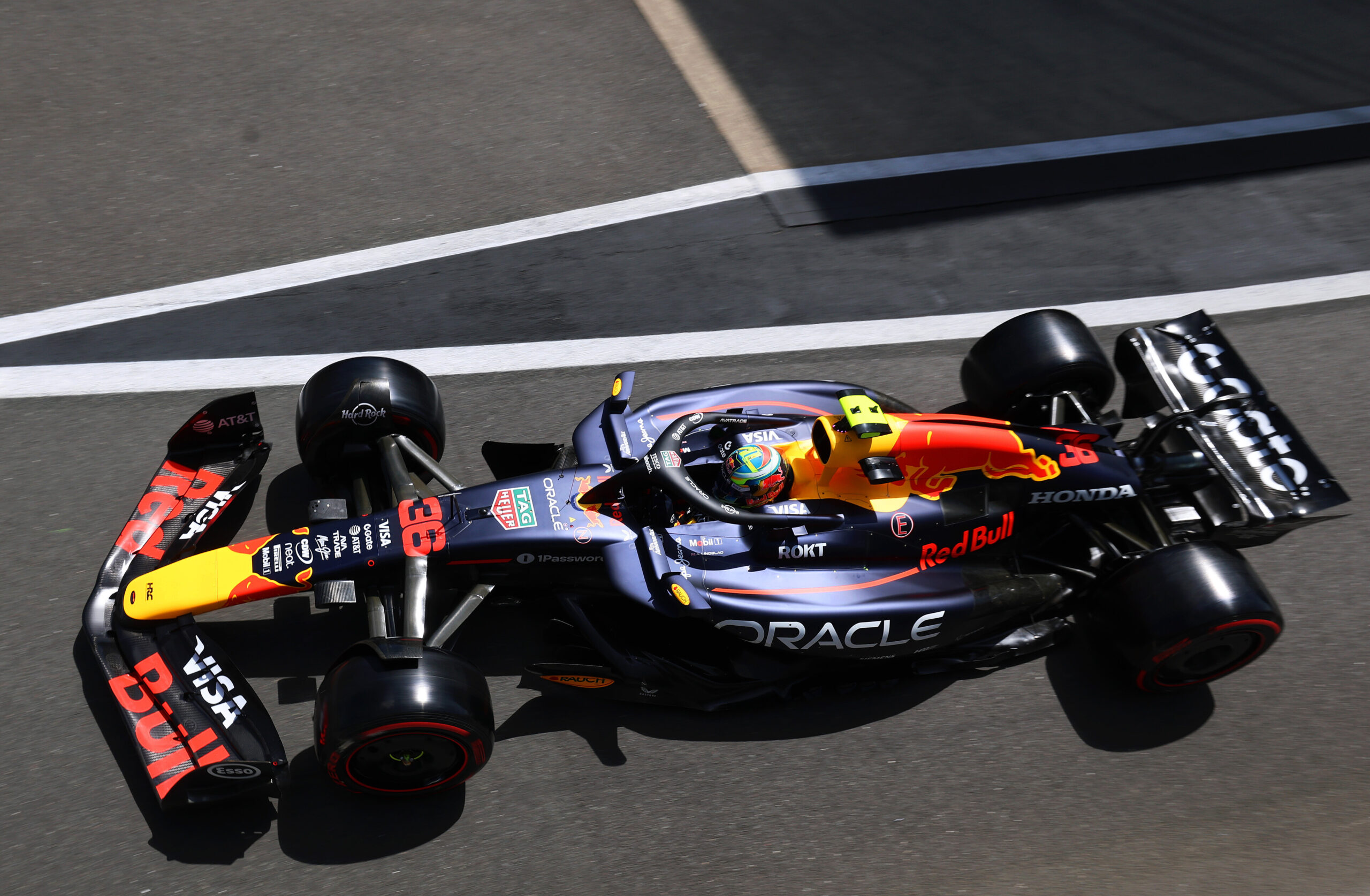 Arvid Lindblad, Oracle Red Bull, prove libere GP d'Inghilterra