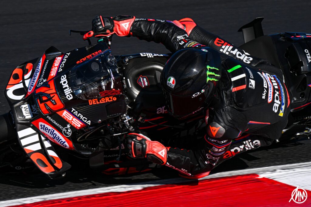 Marco Bezzecchi nei test di Misano (© Marco Montrone)
