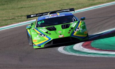 lamborghini #63 gt italiano sprint 2025 imola gara 2