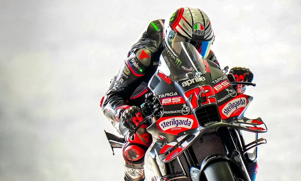 Marco Bezzecchi sull'Aprilia a Motegi