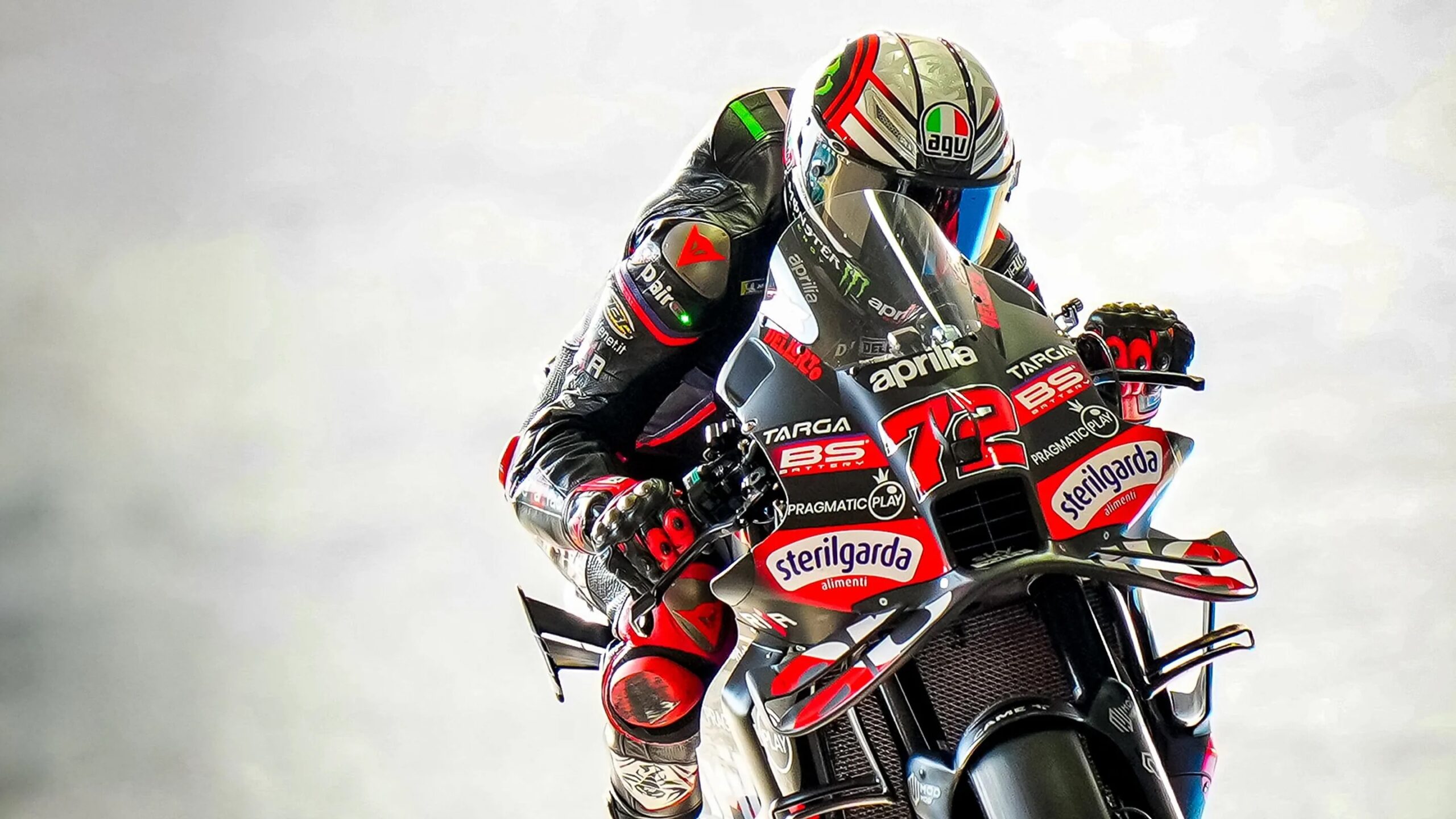 Marco Bezzecchi sull'Aprilia a Motegi