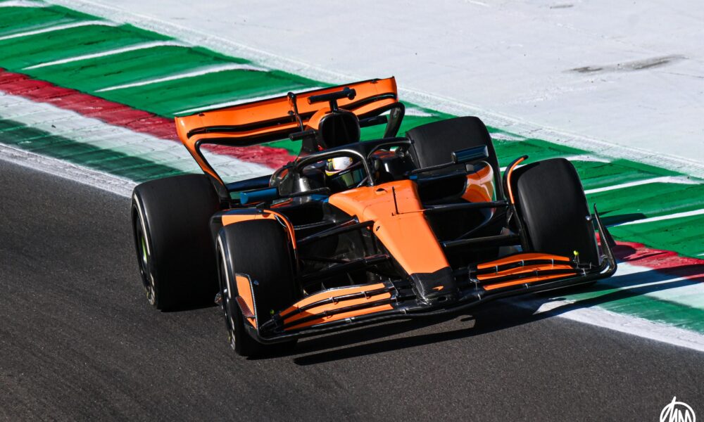 Pato O'Ward nei test a Imola di giovedì 11 settembre 25 (© Marco Montrone)