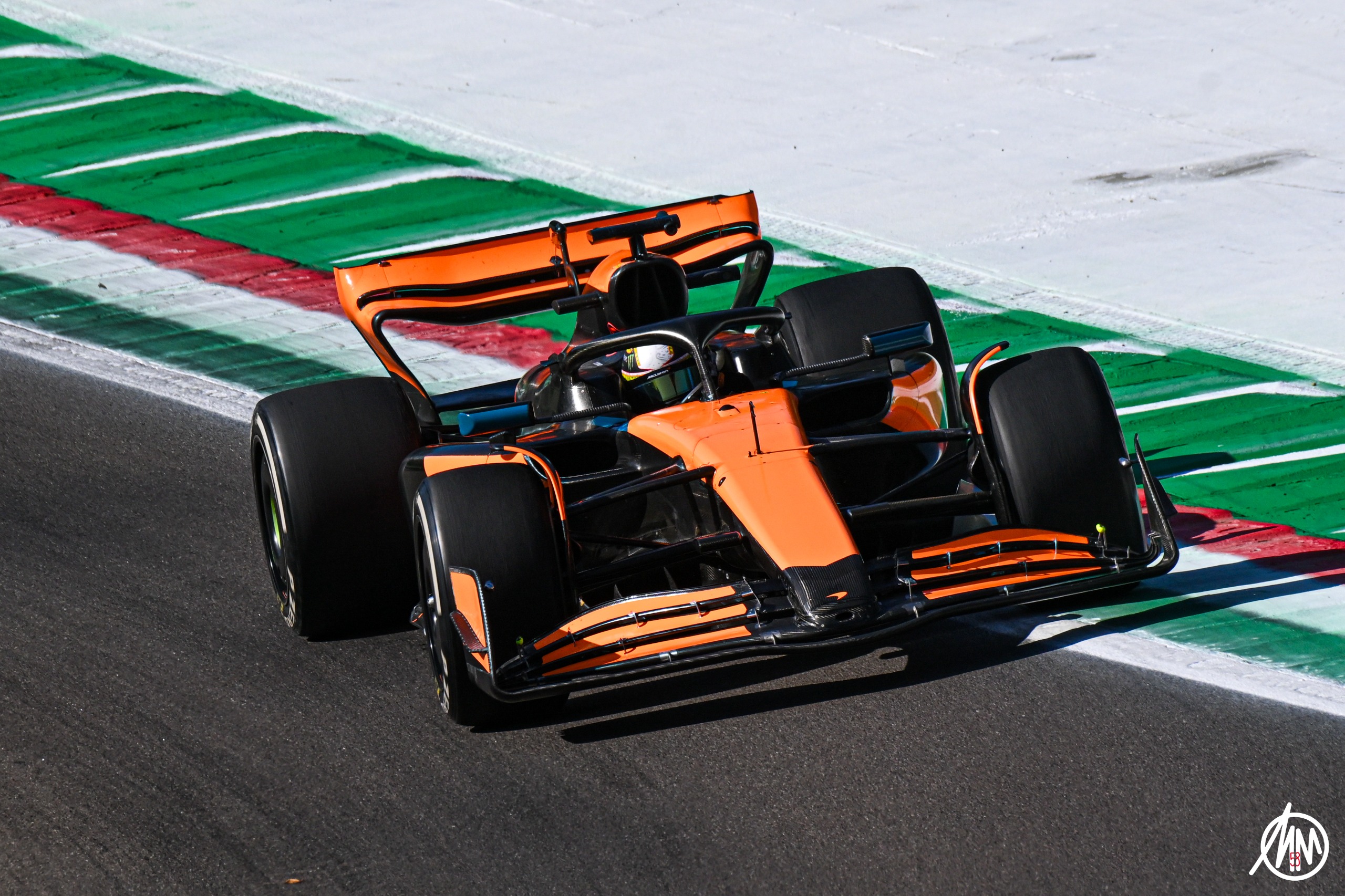 Pato O'Ward nei test a Imola di giovedì 11 settembre 25 (© Marco Montrone)