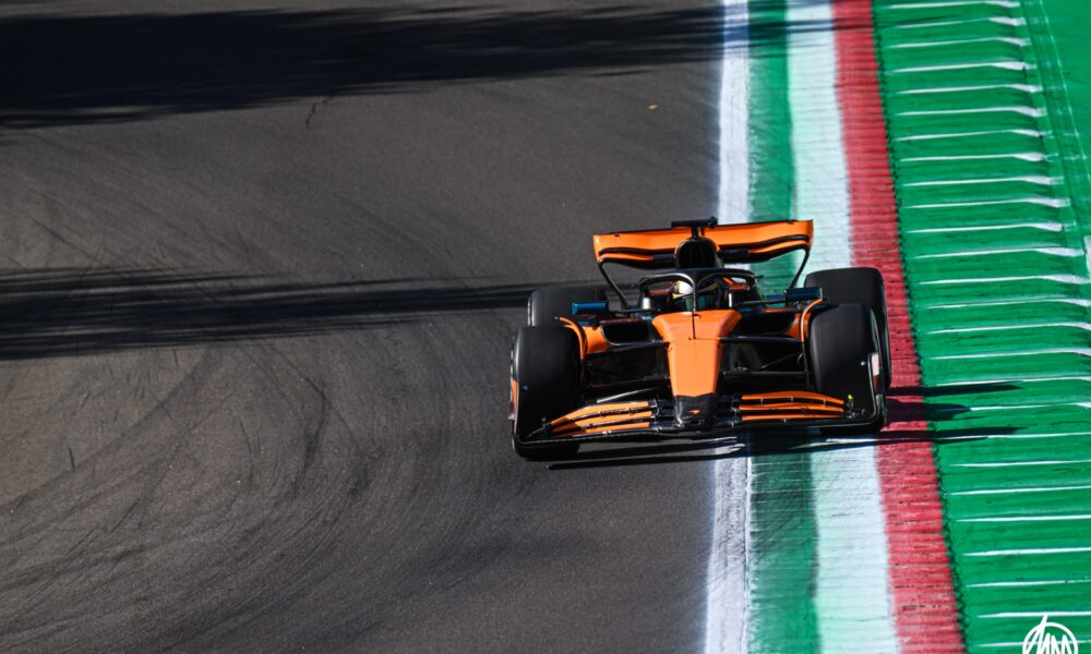 Pato O'Ward nei test a Imola di giovedì 11 settembre 25 (© Marco Montrone)