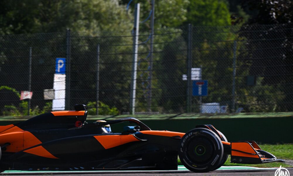 Pato O'Ward nei test a Imola di giovedì 11 settembre 25 (© Marco Montrone)