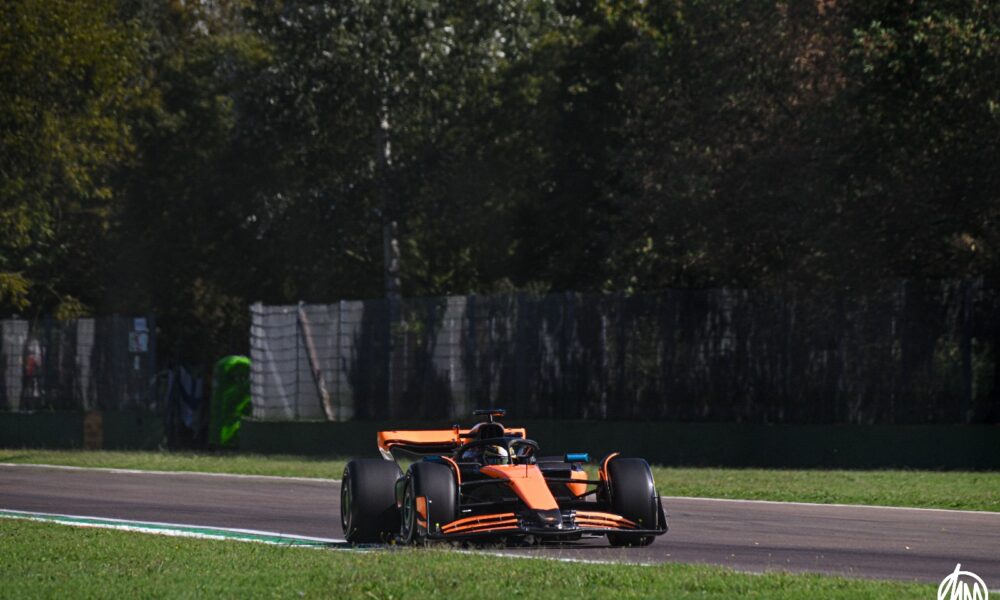 Pato O'Ward nei test a Imola di giovedì 11 settembre 25 (© Marco Montrone)