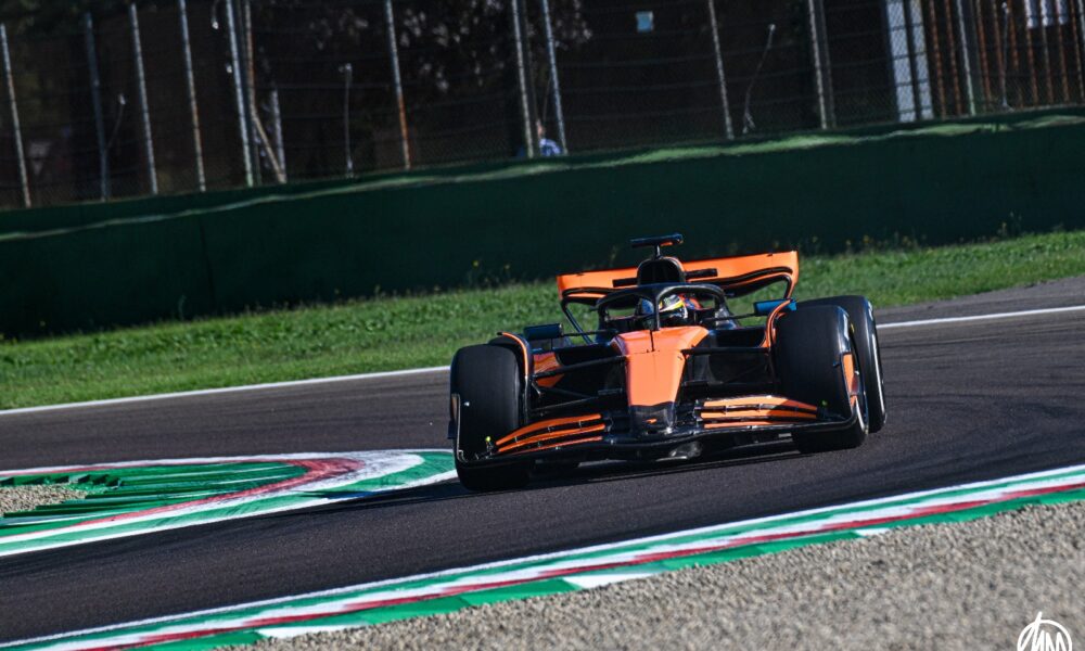 Pato O'Ward nei test a Imola di giovedì 11 settembre 25 (© Marco Montrone)