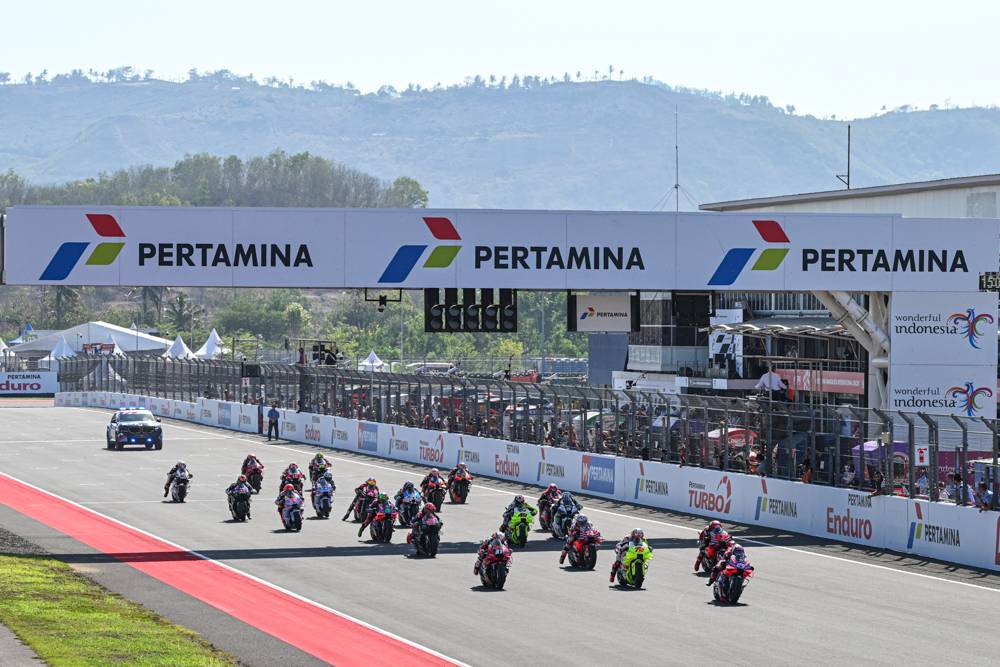 La Partenza del GP d'Indonesia 2024 (© MotoGP)