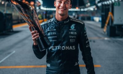 George Russell, Mercedes AMG Petronas F1 Team. Vincitore del GP di Singapore