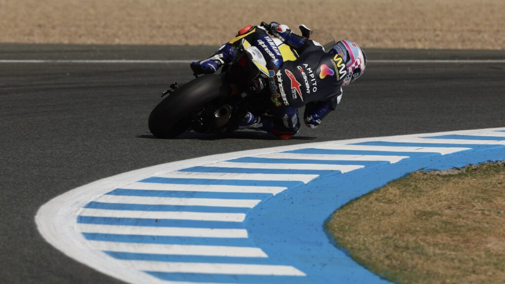 Beatriz Neila in curva a Jerez