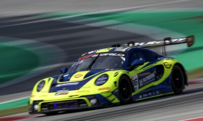 La Porsche Rutronik #96 durante la 3 Ore di Barcellona 2025 del GTWCE