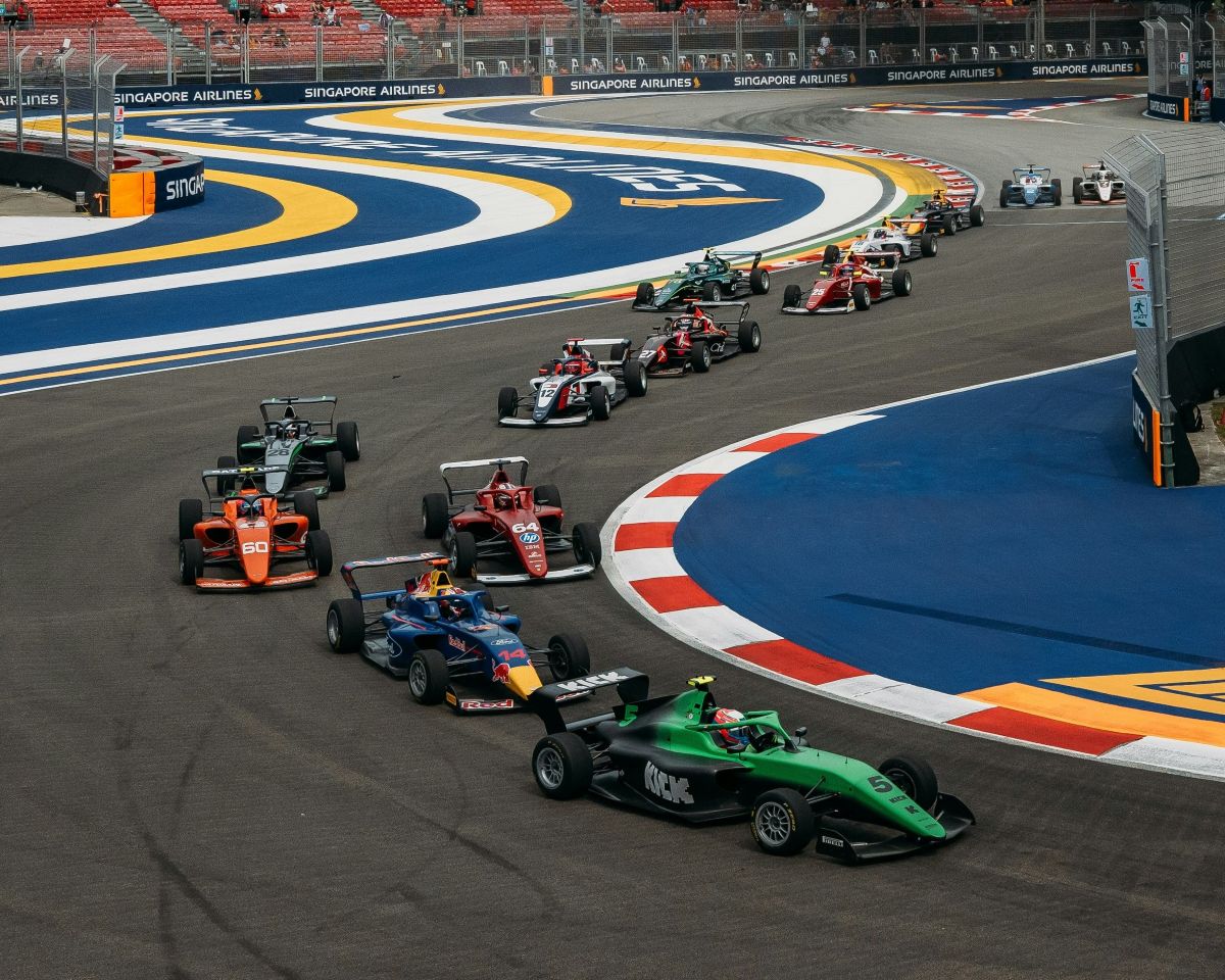 Gara 2 della F1 Academy a Singapore