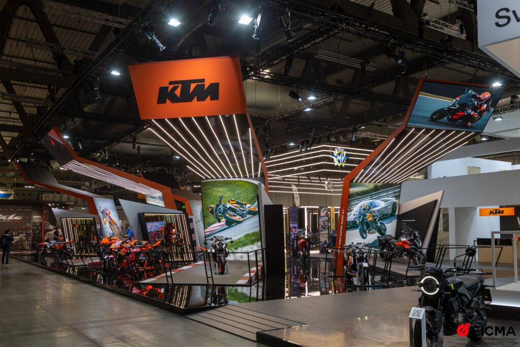 L'imponente stand KTM a EICMA 2024