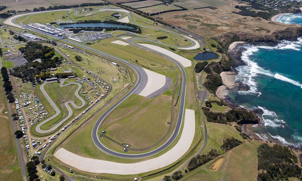 Il circuito di Phillip Island, sede del GP d'Australia