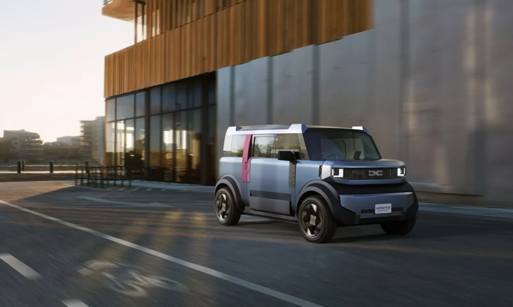 La nuova Dacia Hipster Concept, presentata questa mattina