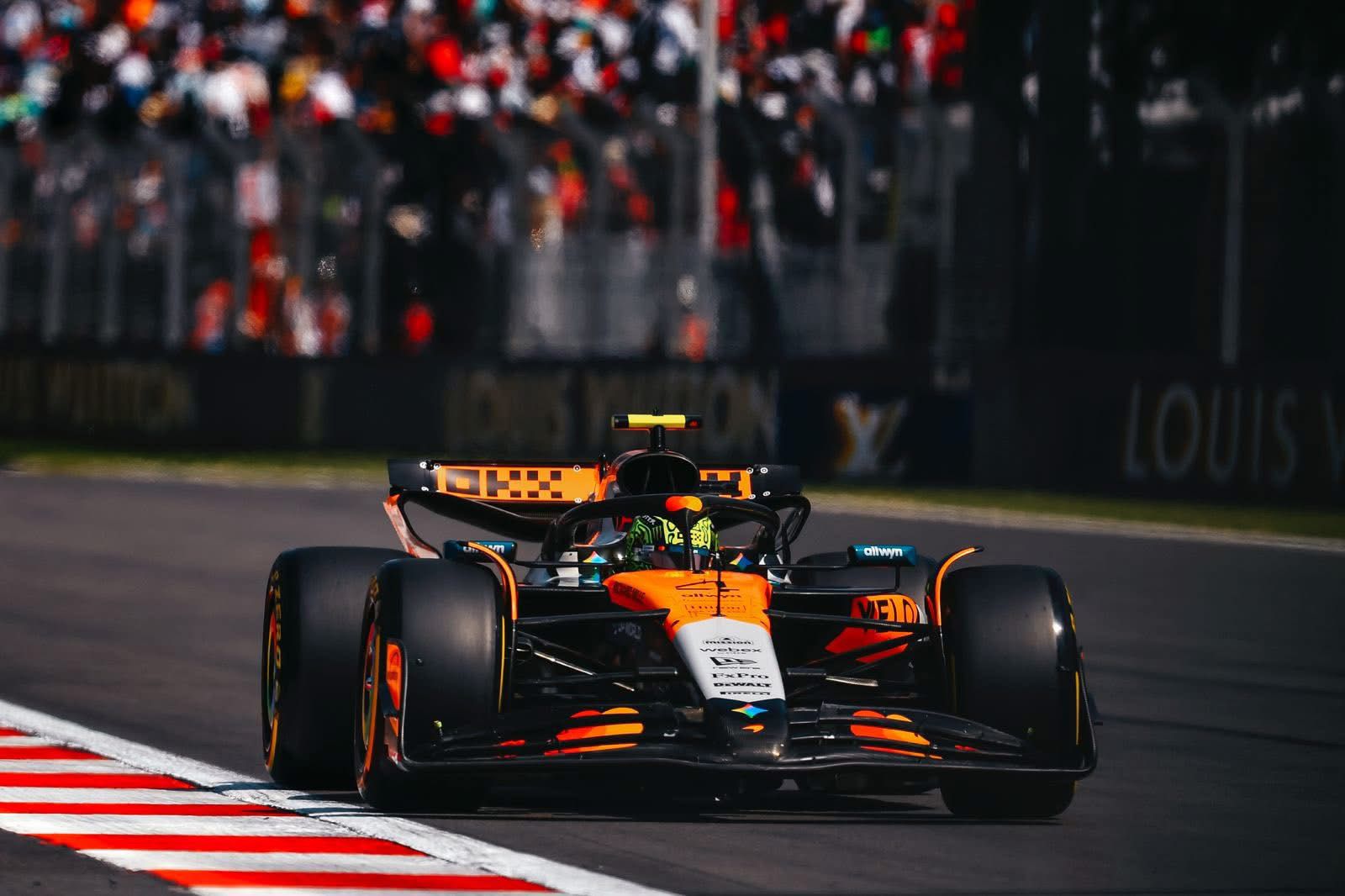 Lando Norris, vincitore del GP del Messico