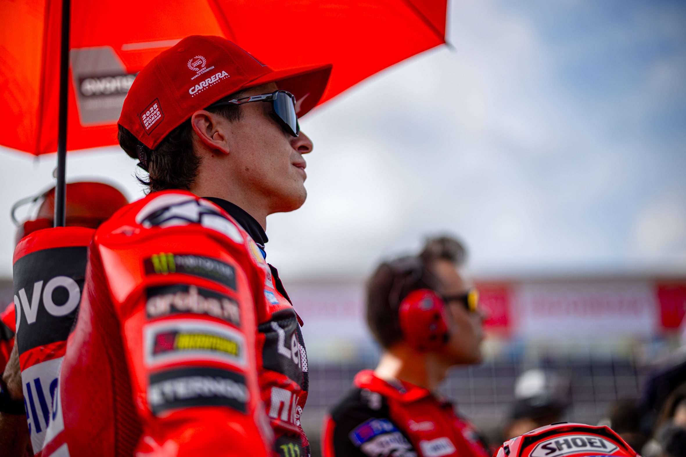 Marc Marquez in griglia di partenza a Mandalika