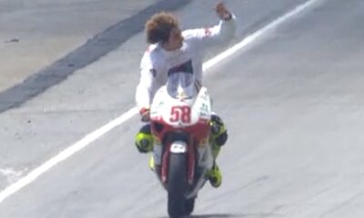 Marco Simoncelli, campione 250cc nel 2008 a Sepang
