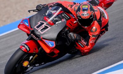 Nicolò Bulega al suo esordio con una MotoGP a Jerez