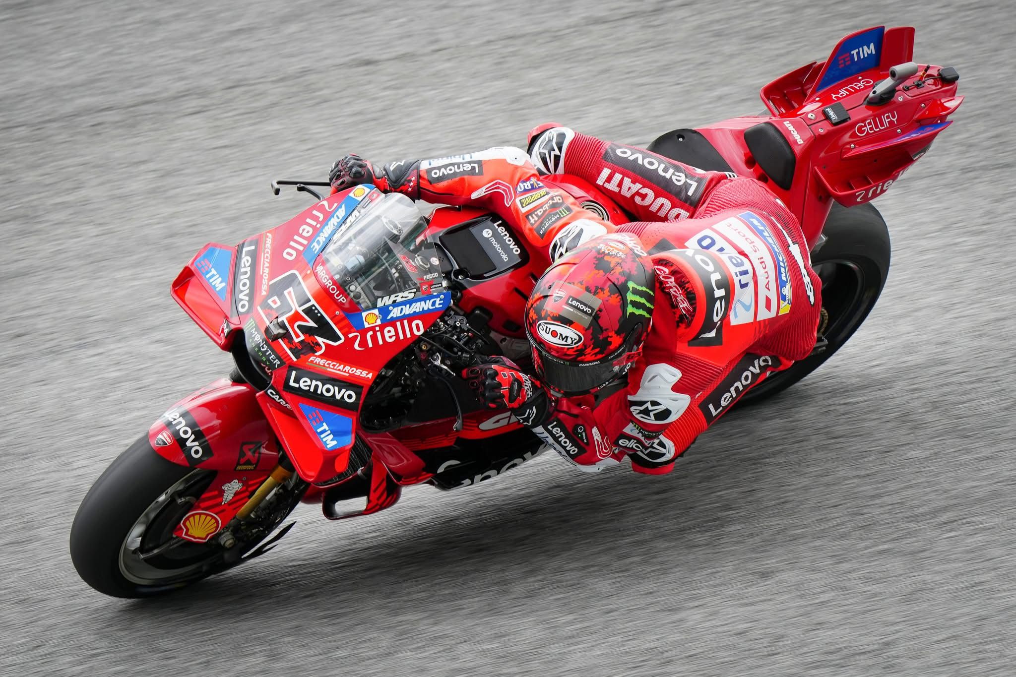 Pecco Bagnaia, vincitore della Sprint a Sepang
