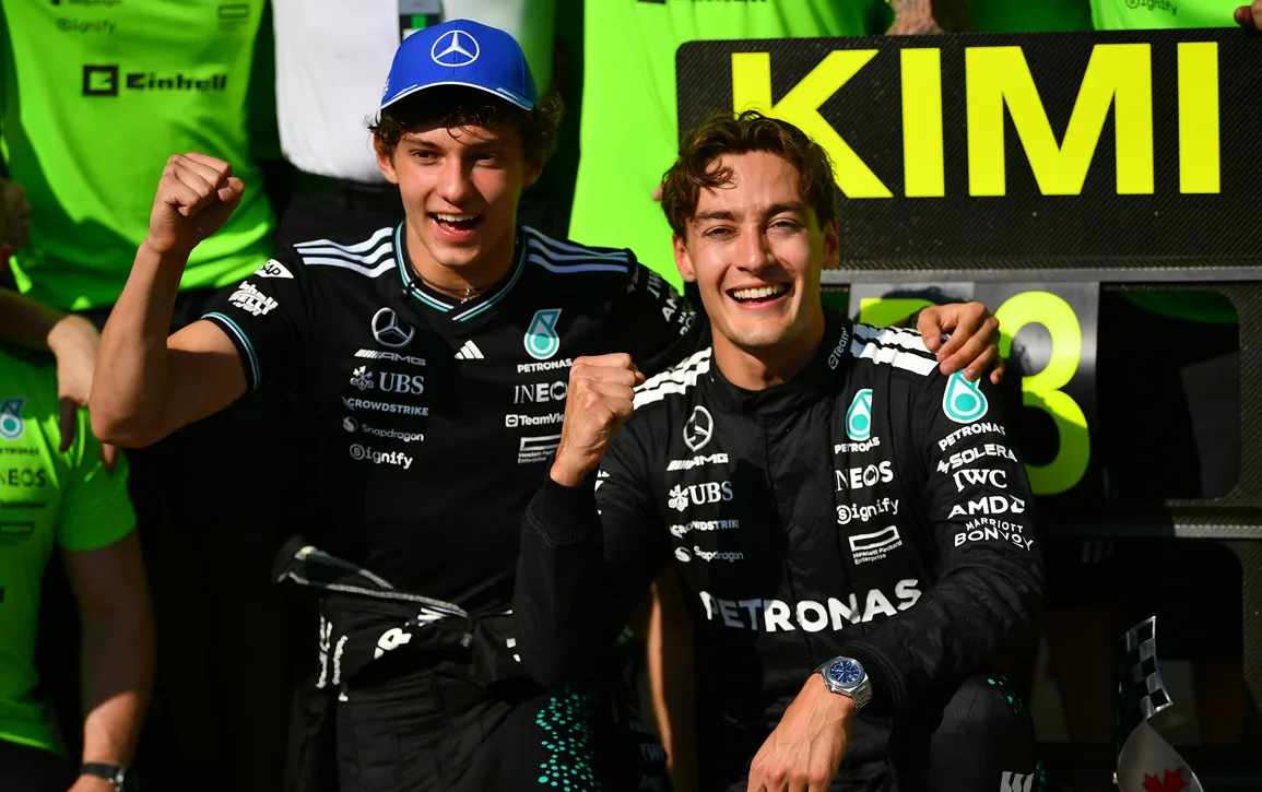 Rinnovo per Kimi Antonelli e George Russell con Mercedes