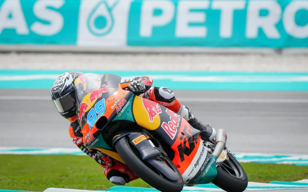 Rueda in azione a Sepang