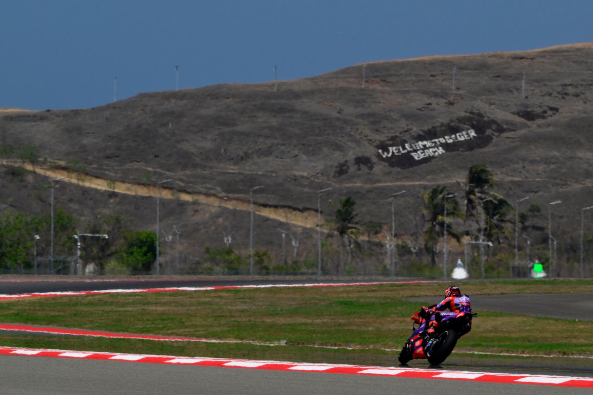 Il Circuito di Mandalika durante il GP del 2024