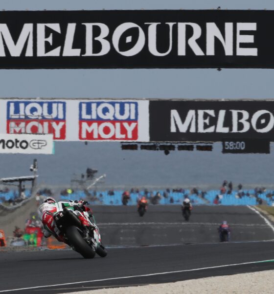 Johann Zarco sul rettilineo di Phillip Island