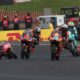 Una fase della Moto3 in Australia