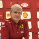 Antonello Coletta durante la conferenza stampa alle Finali Mondiali Ferrari, in cui ha parlato tanto di WEC