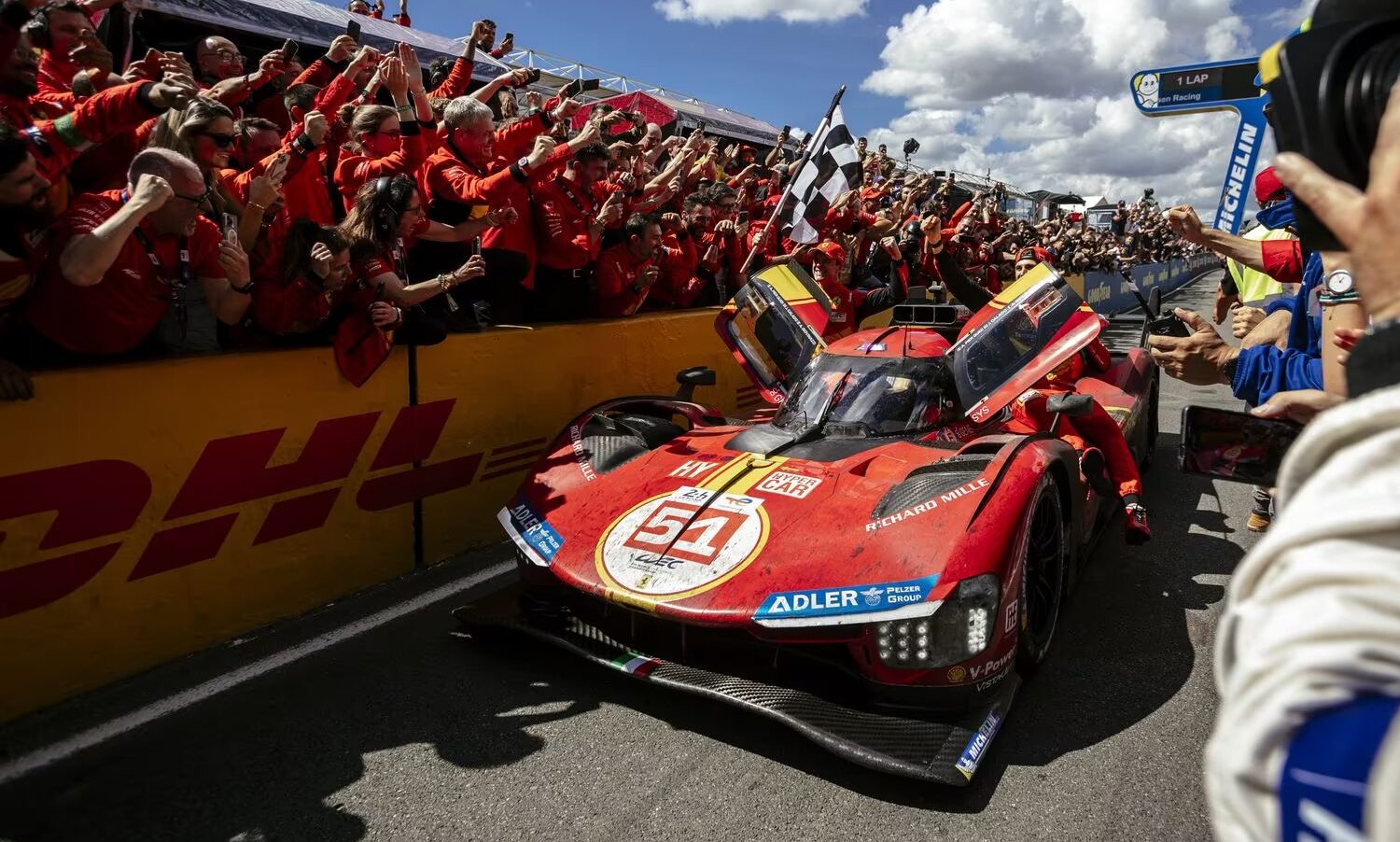 ferrari #51 le mans 2023