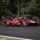 La Ferrari #51 di Pier Guidi e Calado al Fuji. I due hanno parlato in conferenza stampa alle Finali Mondiali 2025 (© DPPI / FIA WEC)