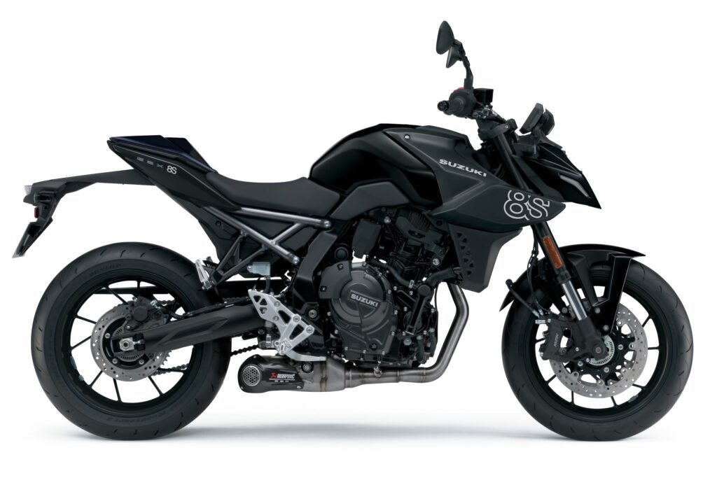La GSX-8S EVO Nero Nairobi
