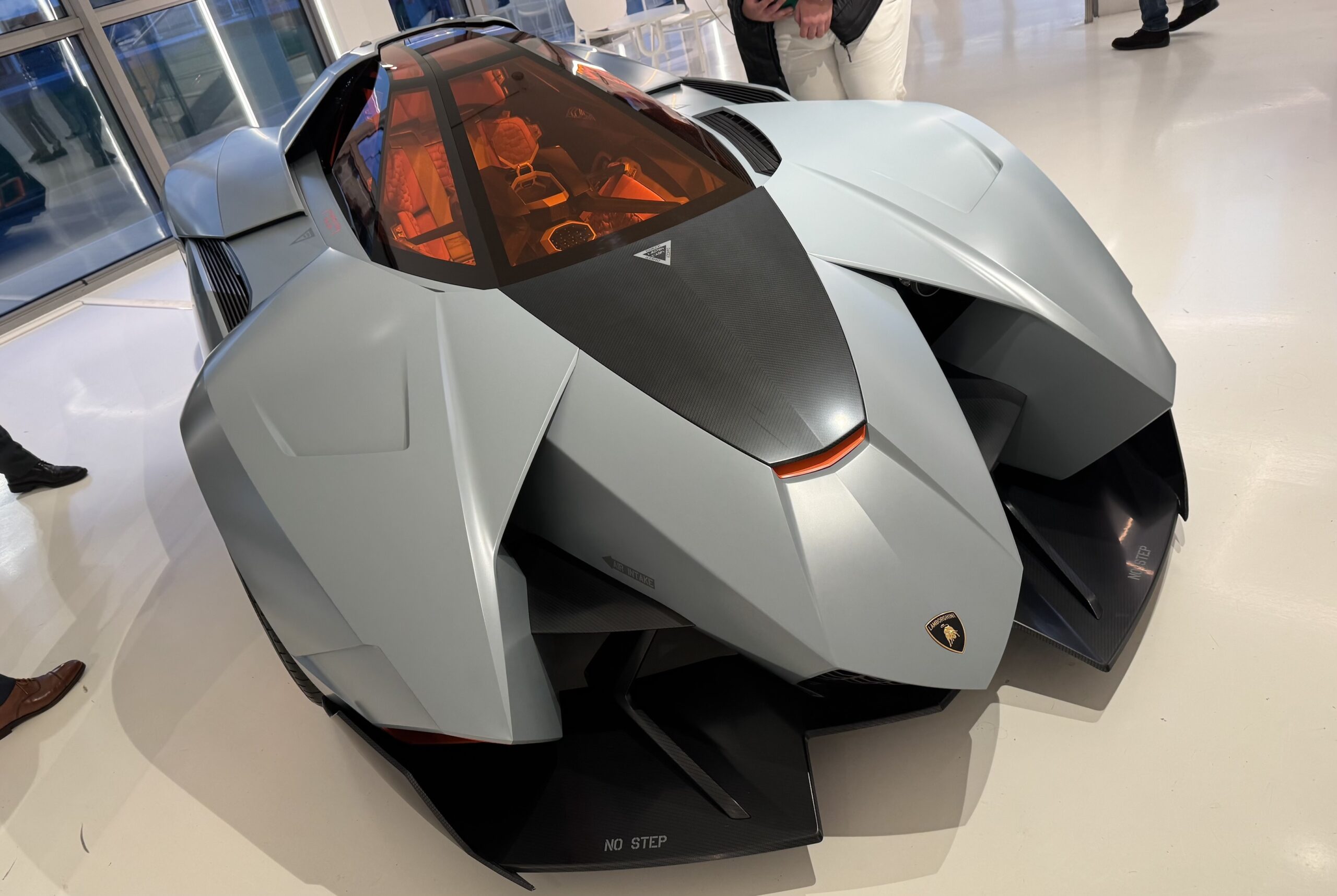 La Lamborghini Egoista al Museo Lamborghini